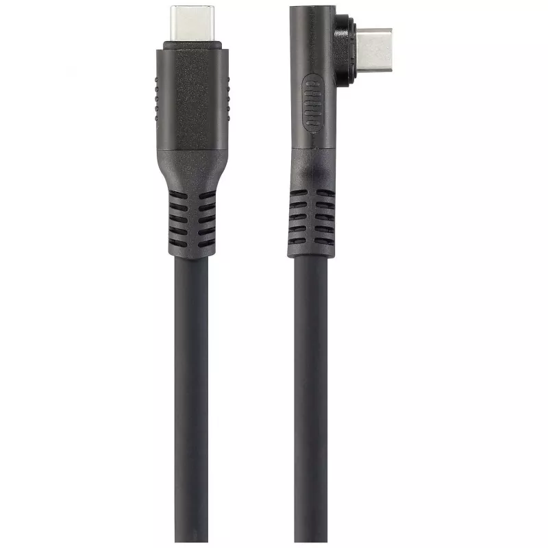 Renkforce USB4 USB-C - USB-C kaapeli 1 m musta 8K UHD magneettiliitin RF-6438138