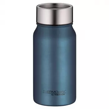 THERMOS termomuki TC, 0,35 L, mattasininen ruostumaton teräs, kaksiseinäininen, vuotamaton 4097.342.035