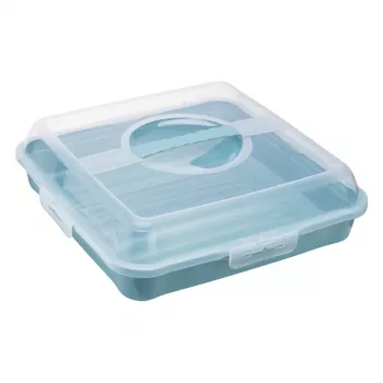 keeeper enrico kakkuvatusteline ja juhlatarjoilualusta, Nordic Blue, irrotettava kakku pohja, ergonominen kahva 1066468000000