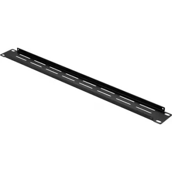 Renkforce RF-7116958 19 tuuman räkkisokkelolevy 1U tuuletettu musta