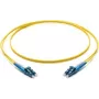 Corning LC/LC OS2 yksimuotokuitu duplex kuitu-patchkaapeli, 10m, keltainen F040402G2Z20010M