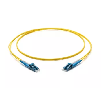 Corning LC/LC OS2 yksimuotokuitu duplex kuitu-patchkaapeli, 10m, keltainen F040402G2Z20010M