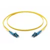 Corning LC/LC OS2 yksimuotokuitu duplex kuitu-patchkaapeli, 10m, keltainen F040402G2Z20010M