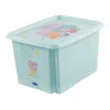 keeeper Karolina Peppa Pig säilytyslaatikko, 30 litraa, aquamarin, kannella, pinottava 1223862433600