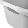 keeeper Janne pyykkiallas, Nordic-Grey, 38 L, munuaisenmuotoinen, Soft-Touch-kahvat 1078313000000