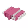 LogiLink LC-Duplex Quad kuitu-liitinsarja, violetti, 12-osainen FA04LC7
