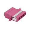 LogiLink LC-Duplex Quad kuitu-liitinsarja, violetti, 12-osainen FA04LC7