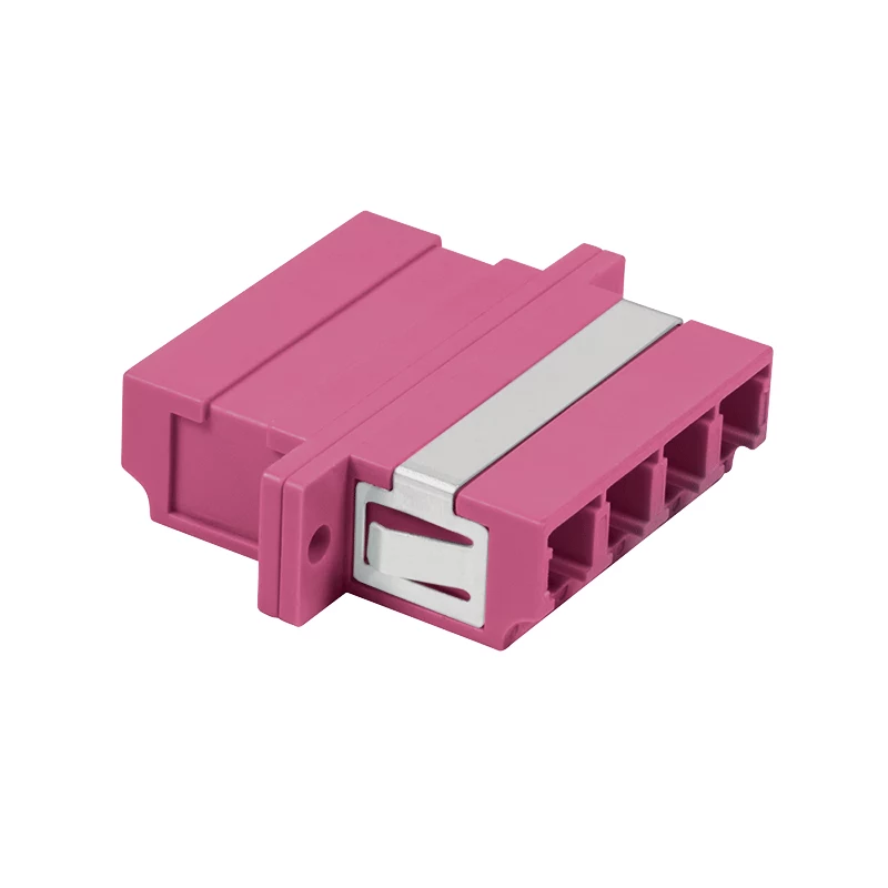 LogiLink LC-Duplex Quad kuitu-liitinsarja, violetti, 12-osainen FA04LC7