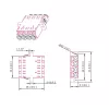 LogiLink LC-Duplex Quad kuitu-liitinsarja, violetti, 12-osainen FA04LC7