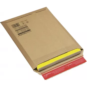 Colompac CP010.06 ruskea lähetyskuori kraftpaperia, itseliimautuva, 250 x 180 mm, 20 kpl:n pakkaus CP010.06.020