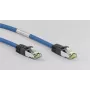 Wentronic 45657 Cat8.1 S/FTP verkkokaapeli, RJ45, 0,25 m, sininen