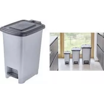 keeeper Olaf poljinroskis, 25 litraa, polypropeeni, vaaleanhopea 1031416000000