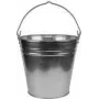 Bradas sinkitty teräsämpäri, 7 L, hopea, metallikahva J5316