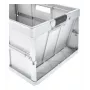 keeeper Profi-faltbox benno, 45 litraa, vaaleanhopea, integroidut pehmeät kahvat, 50 kg kantavuus 1023716000000