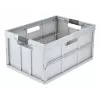 keeeper Profi-faltbox benno, 45 litraa, vaaleanhopea, integroidut pehmeät kahvat, 50 kg kantavuus 1023716000000