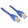 Wentronic Goobay CAT 5e F/UTP patch-kaapeli, sininen, 0,25 m, CCA, 1 Gbit/s 68615