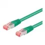 Wentronic Goobay CAT 6a S/FTP patchkaapeli, 10 m, vihreä, LSZH, kupari 93702