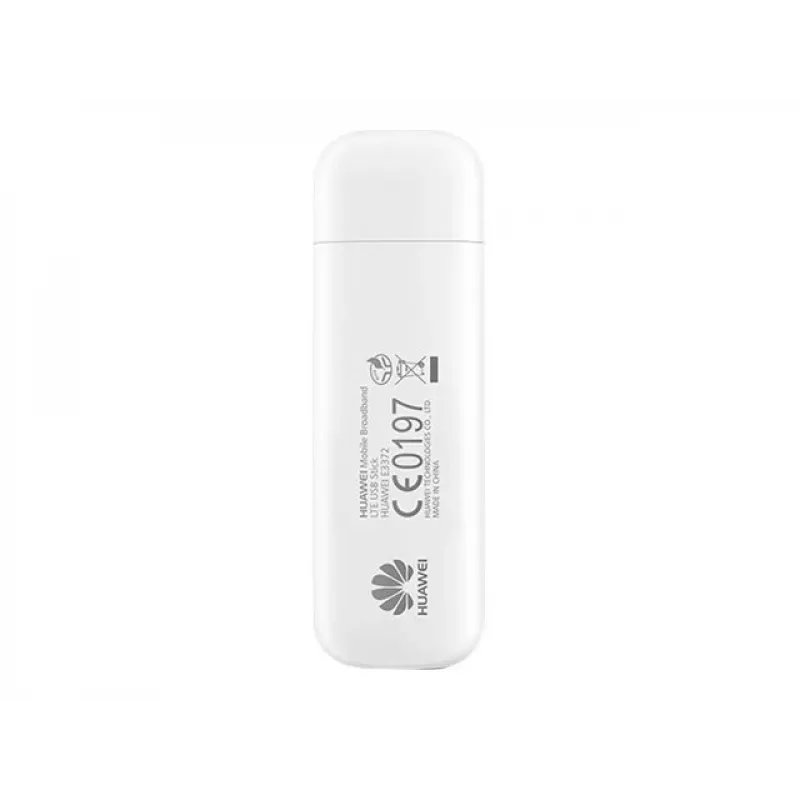 Huawei E3372 4G LTE USB-modeemi – 150 Mbps, Micro-SIM, musta 51070RHM