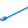 Wentronic RJ45 CAT6a -verkkokaapeli 5m, U/UTP, kullattu, 10 Gbit/s 96339