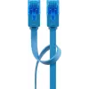Wentronic RJ45 CAT6a -verkkokaapeli 5m, U/UTP, kullattu, 10 Gbit/s 96339