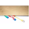 Wentronic RJ45 CAT6a -verkkokaapeli 5m, U/UTP, kullattu, 10 Gbit/s 96339