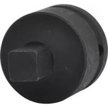 KS TOOLS 3/4 inch hylsy x 1/2 inch pistoke Impact-hylsyavain-adapteri, CrMo-teräs, fosfatoitu, 45 mm, DIN 3121 / ISO 1174 (515.1372)