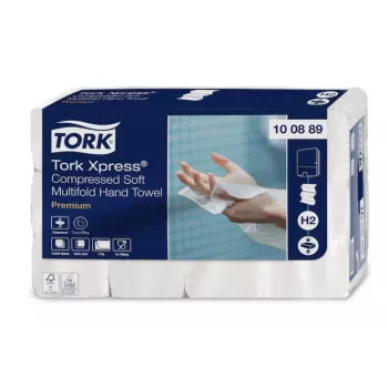 TORK 100889 Xpress Multifold käsipyyhkeet valkoinen (12 pakkausta)