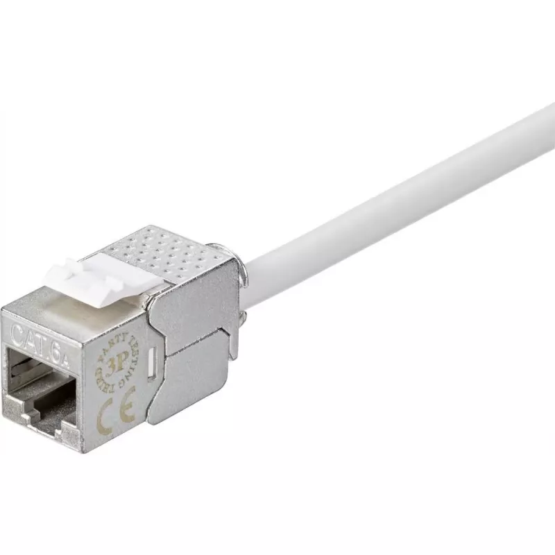 Renkforce RF-4531196 RJ45-liitin Cat.6a suojattu hopea