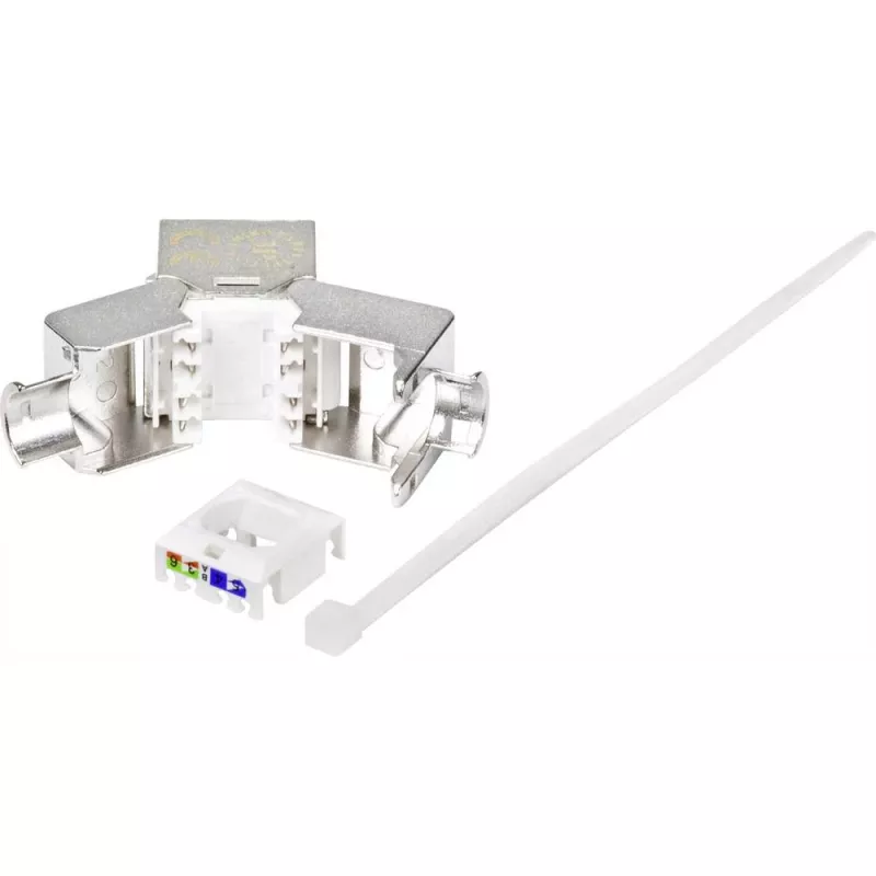 Renkforce RF-4531196 RJ45-liitin Cat.6a suojattu hopea