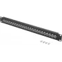 Renkforce RF-4541184 19 tuuman 1U rack-asennettava BNC-patch-paneeli, 16 porttia, musta