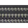 Renkforce RF-4541184 19 tuuman 1U rack-asennettava BNC-patch-paneeli, 16 porttia, musta