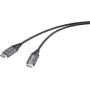 SpeaKa Professional HDMI kuituoptinen liitäntäkaapeli HDMI-A pistoke - pistoke 50 m musta (SP-12842676)