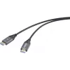 SpeaKa Professional HDMI kuituoptinen liitäntäkaapeli HDMI-A pistoke - pistoke 50 m musta (SP-12842676)