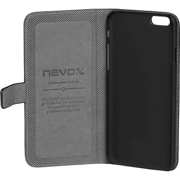 Nevox ORDO Flip -kotelo Sony Xperia Z5:lle - PU-nahka, musta