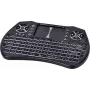Renkforce RF-MWK-103 langaton näppäimistö integroidulla kosketuslevyllä, saksalainen QWERTZ, musta RF-7481488