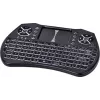 Renkforce RF-MWK-103 langaton näppäimistö integroidulla kosketuslevyllä, saksalainen QWERTZ, musta RF-7481488