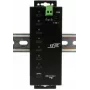 EXSYS EX-1147HMVS USB-C-keskitin, USB 3.2 Gen 1, musta
