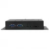 EXSYS EX-1240HMVS Industrial 4-porttinen USB 3.2 Gen 2 -keskitin, DIN-kiskoon asennettava, metalli