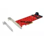 EXSYS EX-3660 M.2 - SATA III -sovitinkortti - B-Key/B+M Key, 6 Gbps, tukee 2230/2242/2260/2280