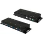 EXSYS EX-1334HMV-2 4-porttinen USB 2.0 - RS-232 sarja-adapteri metallikotelolla