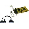 EXSYS EX-42372IS 2-porttinen PCI RS-422/485 sarjakortti ylijännitesuojalla, Low Profile