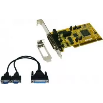 EXSYS EX-42372IS 2-porttinen PCI RS-422/485 sarjakortti ylijännitesuojalla, Low Profile