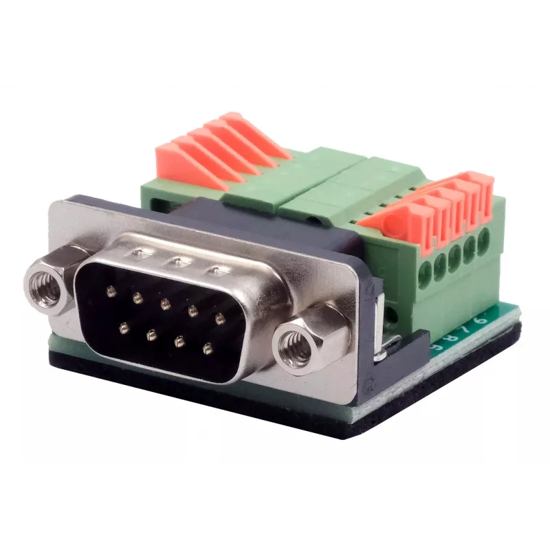EXSYS EX-49000 sarja-adapterikaapeli D-SUB 9-pin uros - 10-pin ruuviliitin, 30 cm
