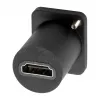 EXSYS EX-49152 D-tyypin HDMI-sovitin, naaras–naaras