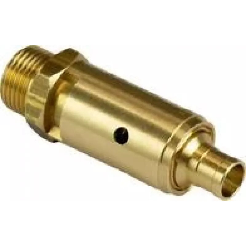 Aerotec paineilman varoventtiili 1/2 tuumaa, 10 bar, messinki 9049104