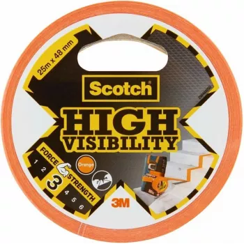 3M Scotch heijastava teippi oranssi 48 mm x 25 m, 6 rullaa 7100205301