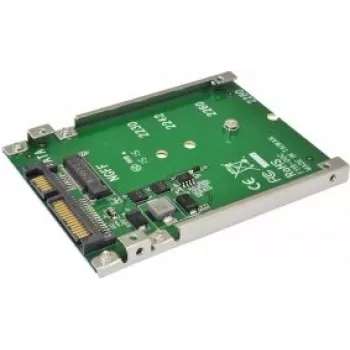 EXSYS EX-3605 M.2 NGFF – SATA-sovitin 2,5 tuuman asennuskehyksellä