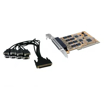 EXSYS EX-41088 8-porttinen RS-232 sarja-PCI-kortti FTDI-piirisarjalla