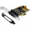 EXSYS EX-45364 PCIe 4S sarja RS-232/422/485 -kortti sis. low-profile-kiinnikkeen (SystemBase)