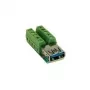 EXSYS EX-49060 sovitin 10-pin USB 3.0 naaras – riviliitin